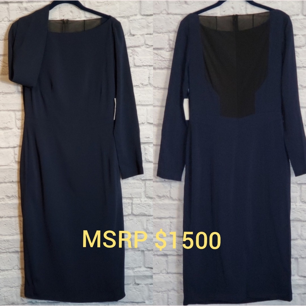 💙Kimora Lee Simmons Navy Anderson Dress